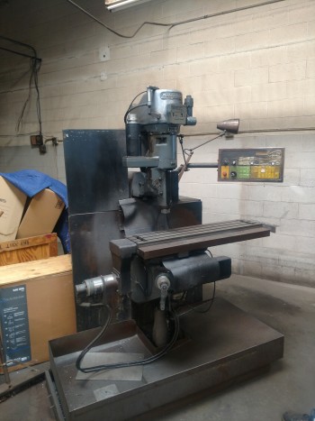 Bridgeport V2E3 vertical CNC Mill