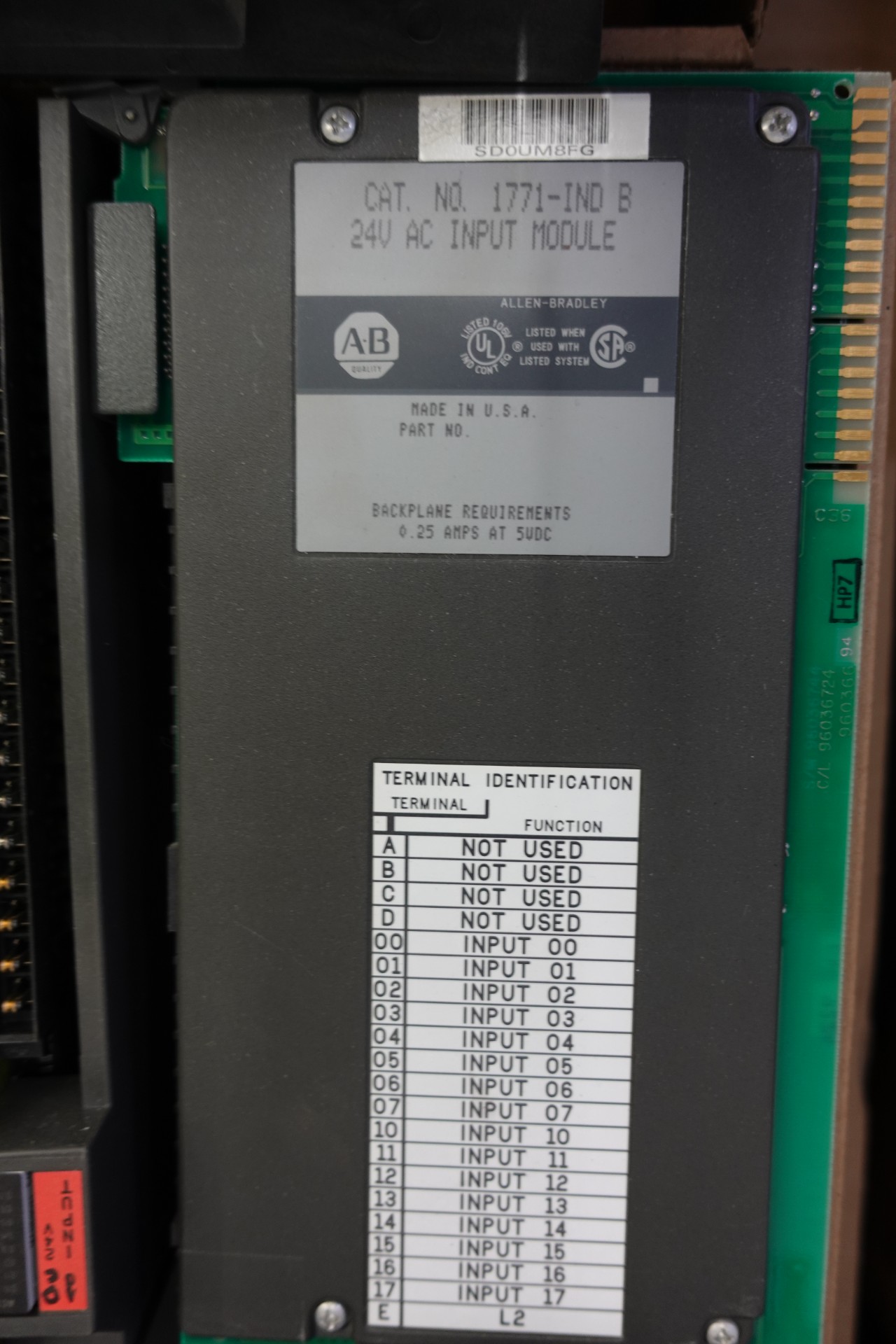 2 PALLETS OF A-B OUTPUT/INPUT MODULES