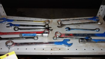 LOT OF ASSORTED HAND WRENCHES, GRAY, PROTO