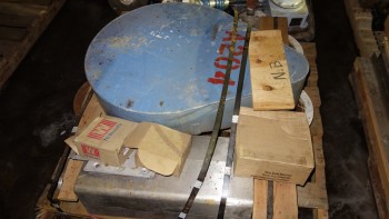 1 PALLET OF ASSORTED POWER TRANSMISSION, SPROCKETS, PULLEYS, REDUCER, TB WOODS