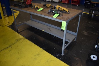 Steel Work Bench 3\'x7\'x3\'