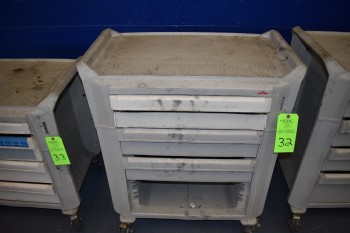 Plastic Rolling Tool Caddy