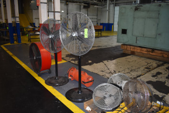 Lot of Industrial Fans