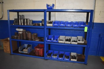 Metal Rack w/ Contents