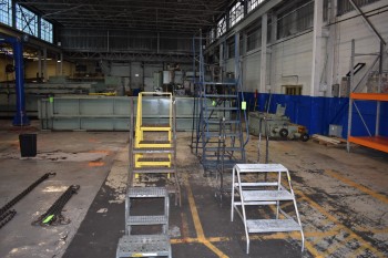 (7) Various Sized Portable Ladder Stairs