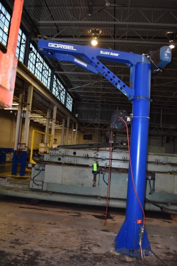 Gorbel 330lbs Capacity Jib Crane