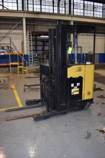 4000LB Clark Model NPP20, Stand up Electric Pallet Lift