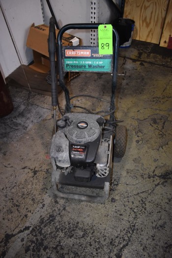 Craftsman 2800PSI, 7HP Portable Power Washer, Briggs & Stratton Motor