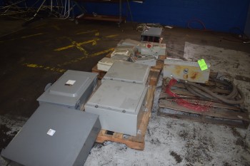 Lot of Misc. Cutler Hammer, Square D, Unity, A+B,Seimans Electrical Disconnects