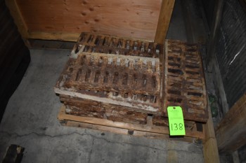 Lot of Steel Floor Grates