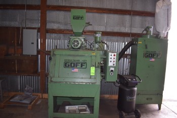 George Fisher, Goff, Abrasive Shot Blast Machine, Model 1848