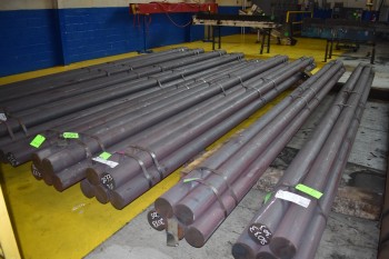 Lot of (20) Pieces of Solid Steel Bar, 5.5