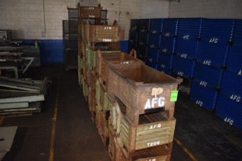 Lot of (19) Steel Totes, 26\