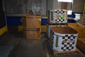 Lot of (5) Gaylord Cardboard Shipping Boxes