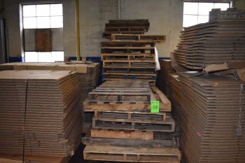 Lot of Wood Pallets