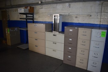 Lot of Steel File Cabinets