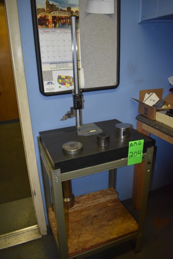 Granite Surface Plate & Stand, 18