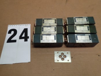 6 pcs Bosch D-811-324-100 Hydraulic Throttle Check Valve 4500 PSI Modular