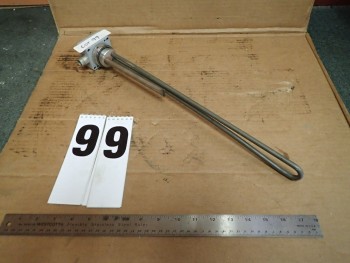 Best 0F092000 230V 2000W Immersion Heater w/ Thermometer 17-1/2\