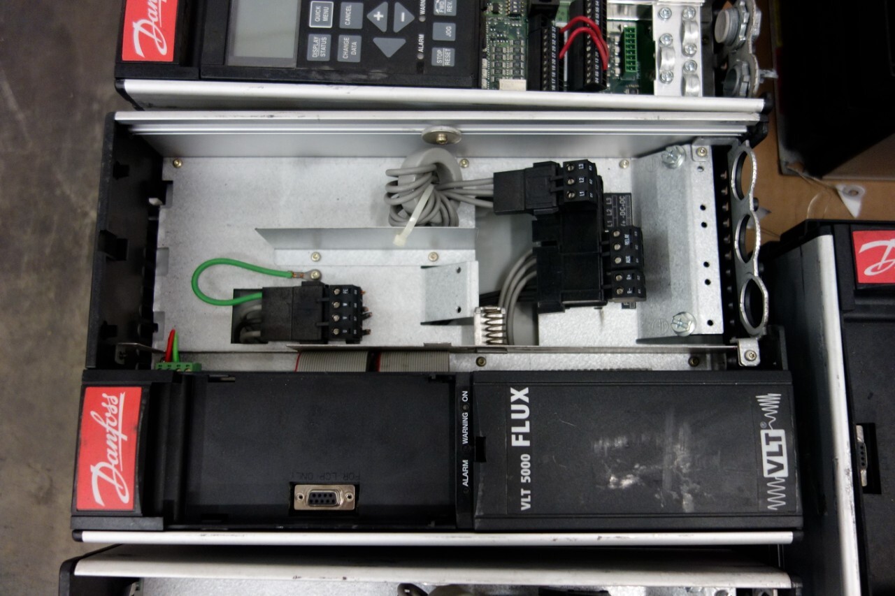 LOT OF DANFOSS VFD DRIVES
