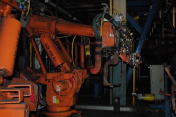 ABB IRB 6400 Industrial Robot with Welder