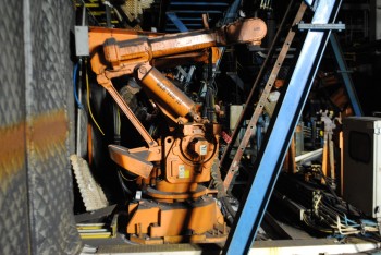 ABB IRB 6400 Industrial Robot with Welder