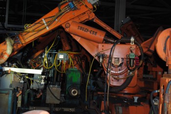 ABB IRB 6400 Industrial Robot with Welder