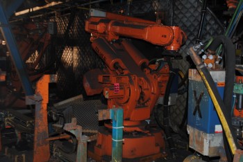 ABB IRB 6400 Industrial Robot with Welder