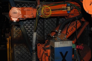 ABB IRB 6400 Industrial Robot with Welder