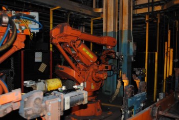 ABB IRB 6400 Industrial Robot with Welder