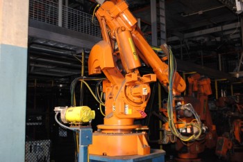 ABB IRB 6400 Industrial Robot with Welder