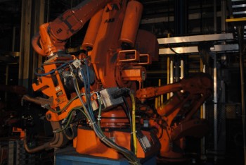 ABB IRB 6400 Industrial Robot with Welder