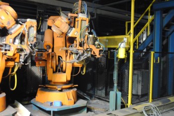 ABB IRB 6400 Industrial Robot with Welder