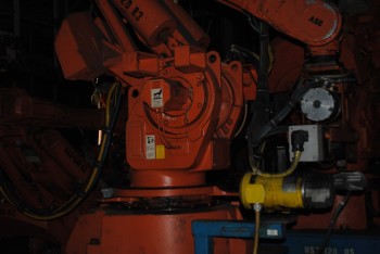 ABB IRB 6400 Industrial Robot with Welder