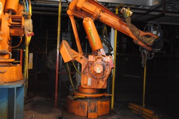 ABB IRB 6400 Industrial Robot with Welder