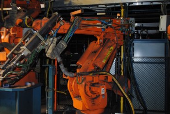 ABB IRB 6400 Industrial Robot with Welder