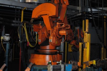 ABB IRB 6400 Industrial Robot with Welder
