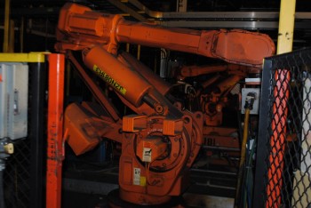 ABB IRB 6400 Industrial Robot with Welder