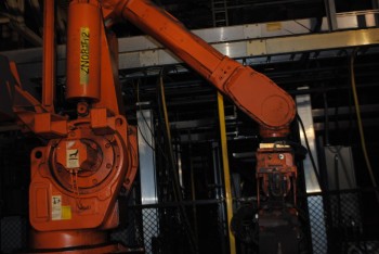ABB IRB 6400 Industrial Robot with Welder