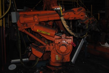 ABB IRB 6400 Industrial Robot with Welder