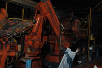 ABB IRB 6400 Industrial Robot with Welder