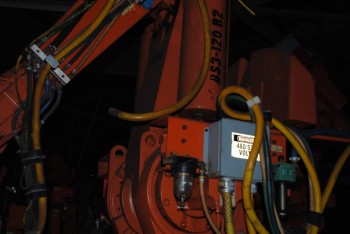 ABB IRB 6400 Industrial Robot with Welder