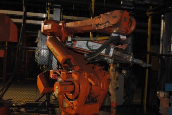 ABB IRB 6400 Industrial Robot with Welder