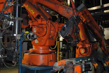 ABB IRB 6400 Industrial Robot with Welder