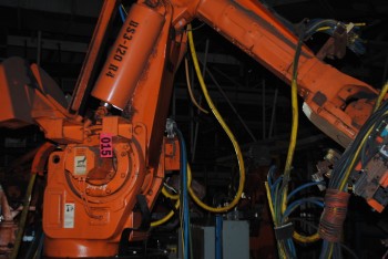ABB IRB 6400 Industrial Robot with Welder
