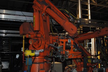 ABB IRB 6400 Industrial Robot with Welder
