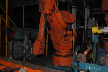 ABB IRB 6400 Industrial Robot with Welder