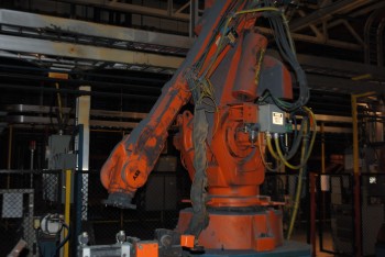 ABB IRB 6400 Industrial Robot with Welder