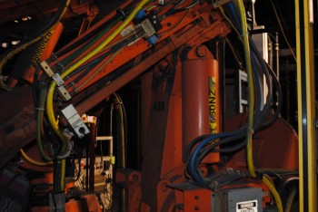 ABB IRB 6400 Industrial Robot with Welder