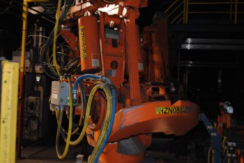 ABB IRB 6400 Industrial Robot with Welder